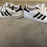 Adidas kids Superstar size 1 1/2 (New) Image 5