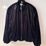 Zara Black Velvet Bomber jacket size M Please see photos Image 2