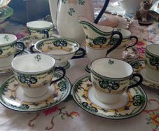 Royal Doulton Coffee Set eggshell