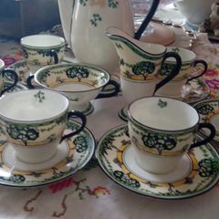 Royal Doulton Coffee Set eggshell