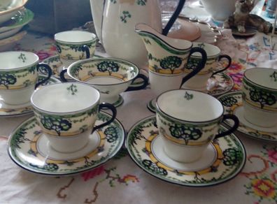 Royal Doulton Coffee Set eggshell