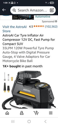 Car Tyre Inflator