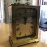 Rovada Antique Brass Clock Made In Germany PWO Image 2
