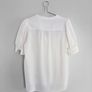 Pre Owned Dunnes Stores White Textured Blouse Image 4