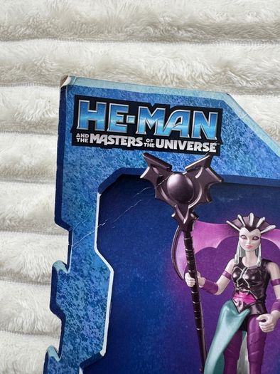 Mattel He-Man and The Masters of the Universe Power Attack Evil-Lyn new Damaged box Please look at the pictures