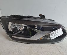 Volkswagen Polo Right Headlight Halogen Driver Hatchback 6r2941008f