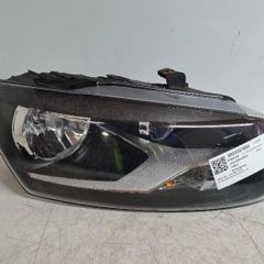 Volkswagen Polo Right Headlight Halogen Driver Hatchback 6r2941008f