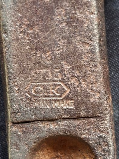 Antique Heavy Duty Pipe Wrench 14 Inches C.K GERMAN MADE