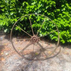 cast iron wheels