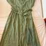 Zara midi linen dress Image 3