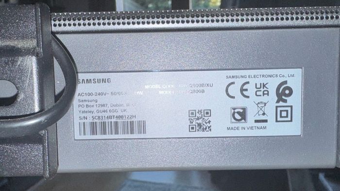 Samsung Q800B sound bar