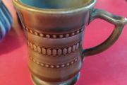 Irish Wade mini footed tankard,also impressed in Irish on base