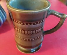 Irish Wade mini footed tankard,also impressed in Irish on base
