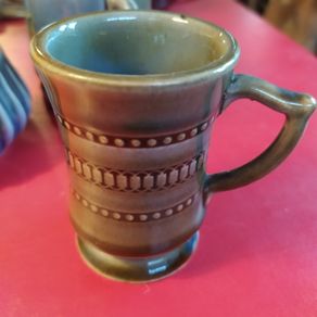 Irish Wade mini footed tankard,also impressed in Irish on base