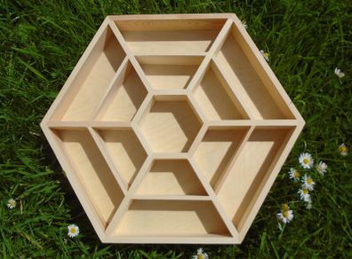 Wooden storage box,Mandala tray, Crystal storage