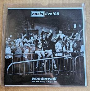 Oasis Fans One Sided DUBLIN Promo 7"