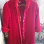 Stunning New Red Silk/Viscose Monsoon Coat Age 8-10 Image 10