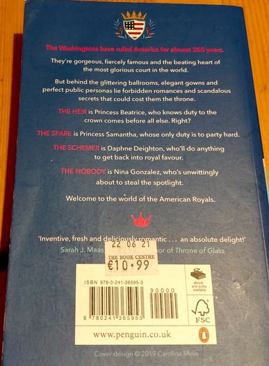 American Royals. Katharine McGee.