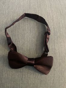 Navy dickie bow