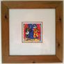 Set of 2vframed Clown prints Image 3