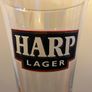 Vintage Harp Lager glass Image 2