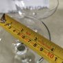 Set of 6 Champagne Glasses is set of    4 plain glass Champagne Glasses and set of 2 slight smaller plain glass Champagne Glasses over all they look nearly same Image 7