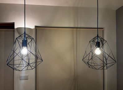 Pendant lights x 2