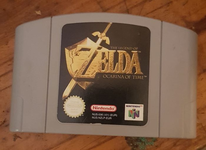 Zelda Ocarina of time N64