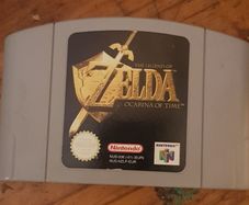 Zelda Ocarina of time N64