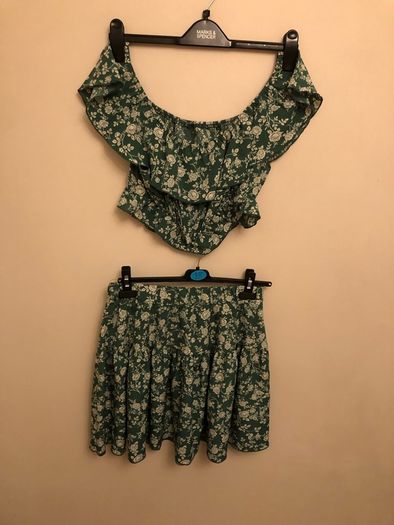 Shein top & skirt set (large)