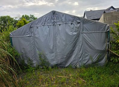 Storage Tent Shed Marquee Tarpaulin Gazebo Garage Vehicle
