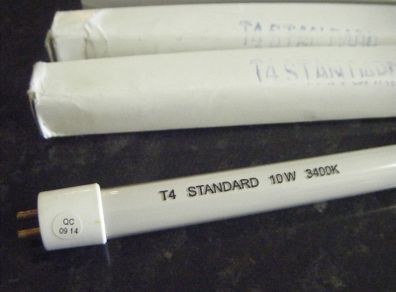 T4 10w Fluorescent tube bulb.