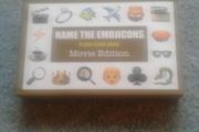 Name the Emojicons Flash Card Game Movie Edition..