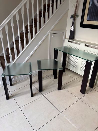 Hall Table & 2 Lamp Tables