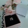 Brand new genuine Pandora sterling silver charm clips Image 5