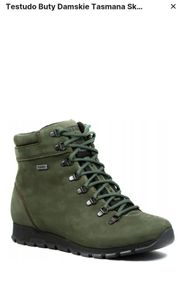 testudo Tasmana woman boots genuine leather size 36 khaki