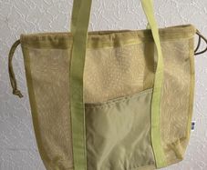 Uniqlo mesh tote bag
