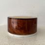 Vintage Hermes Paris Powder Puff  Faux Tortoise Lid 1970s Image 2