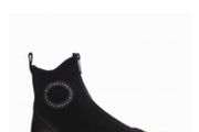Hispanitas Polinesia Black leather ankle boots size 39