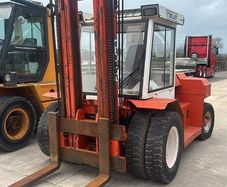 7 ton Finlay and 12 ton boss forklifts