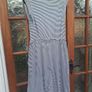 Long Gallery pin stripe dress with pockets Image 4