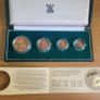 1980 Gold Proof Sovereign Set - 4 Coins Image 4