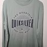 mens QUIKSILVER long sleeve t shirt crew neck Size XXL extra large Image 2