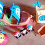 2 Interactive Toys with Music and Light - Train and Ship Image 5