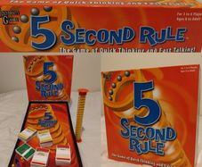5 Second Rule Board Game