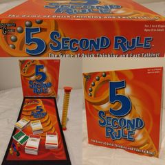 5 Second Rule Board Game