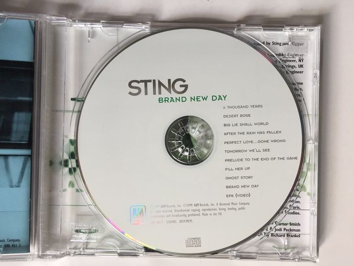 Sting [1999] Brand New Day (CD Album)