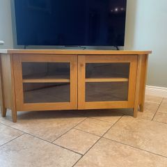 Solid Oak TV Cabinet