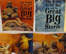 The Bears in the Bed and The Great Big Storm Story book