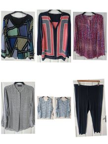 Marks & Spencer clothes - M&S Collection for Women - 5 pcs Blouse UK 20 + 1 pc Trousers UK 18